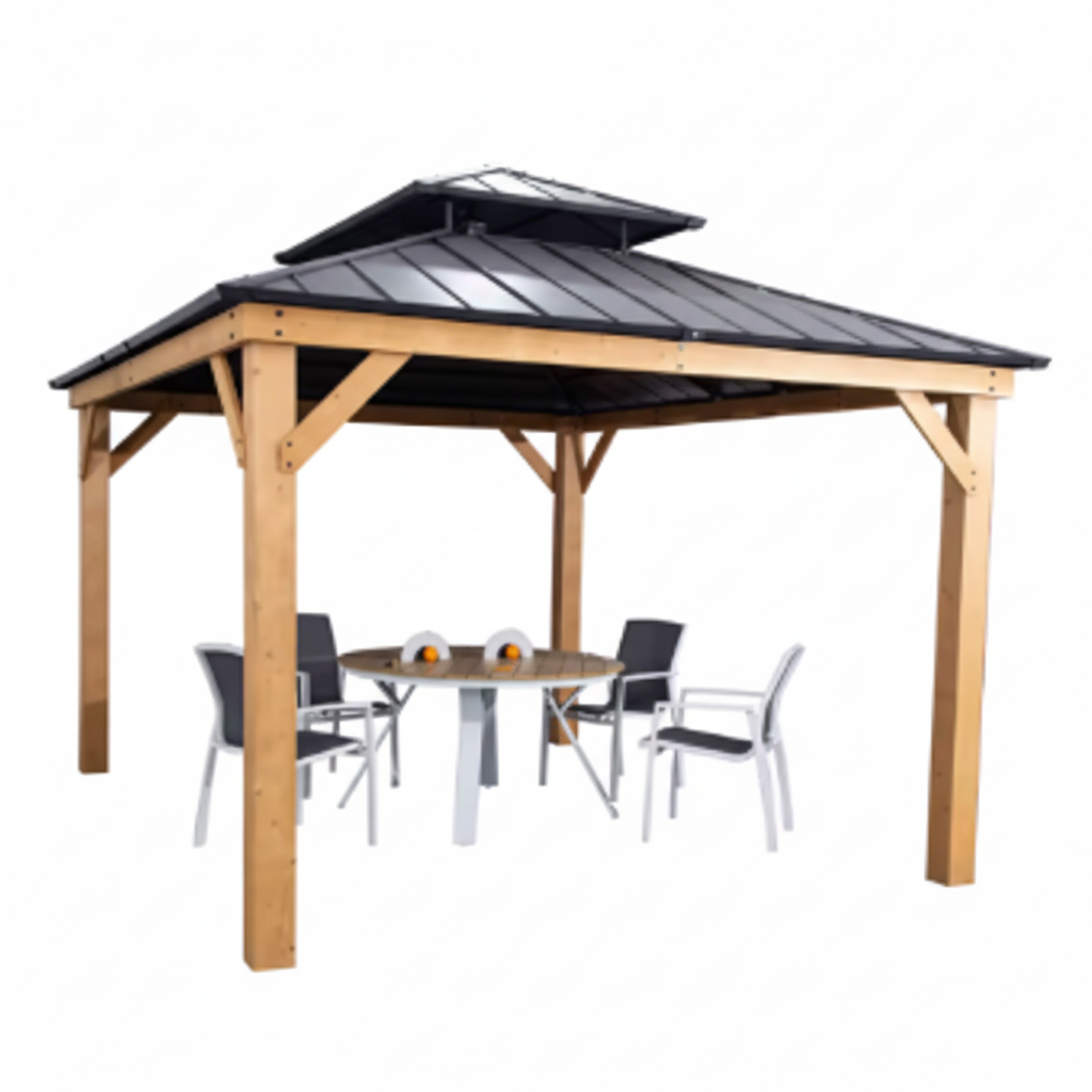 Valente Serenova Cedar Pavilion Gazebo