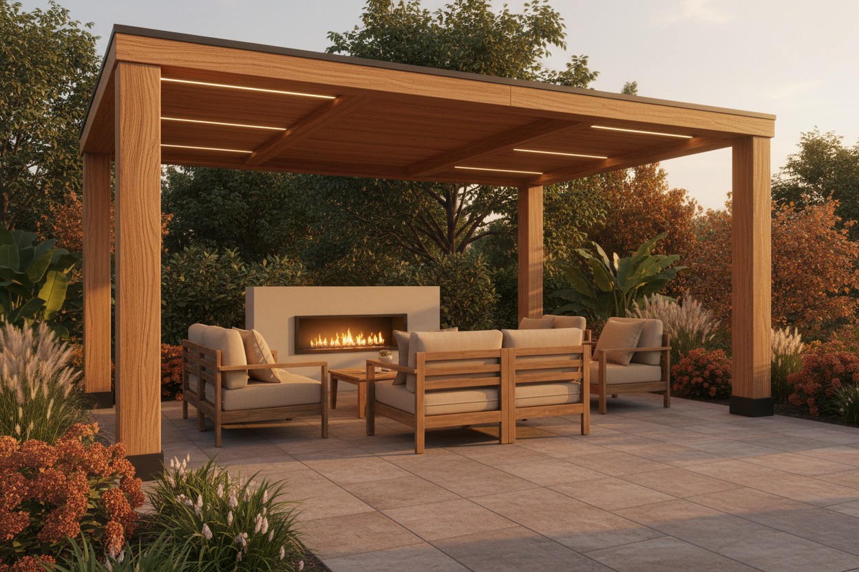 Golden Hour Backyard Gathering